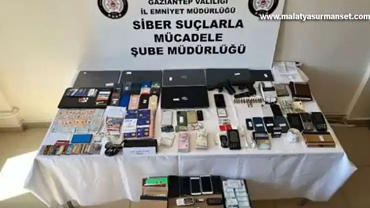Gaziantep dolandırıcılık ve tefecilik operasyonu: 8 gözaltı