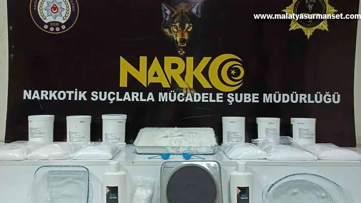 Gaziantep'e 4.5 kilo uyuşturucu madde ele geçirildi