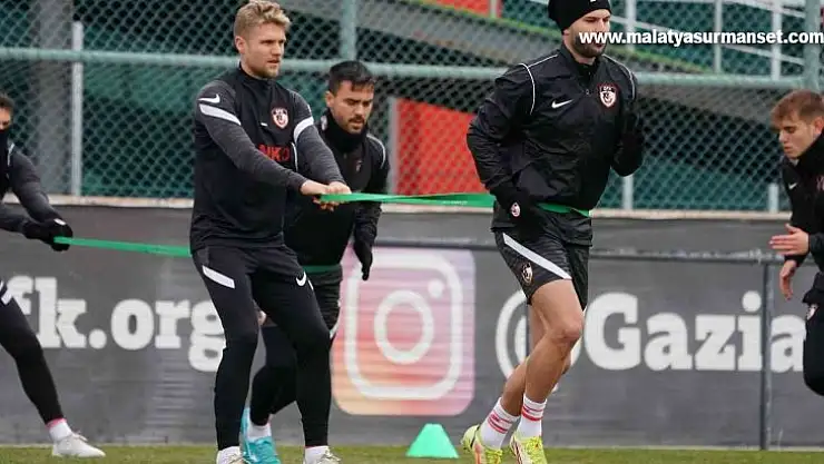Gaziantep FK, Karagümrük maçı hazırlıklarını sürdürüyor