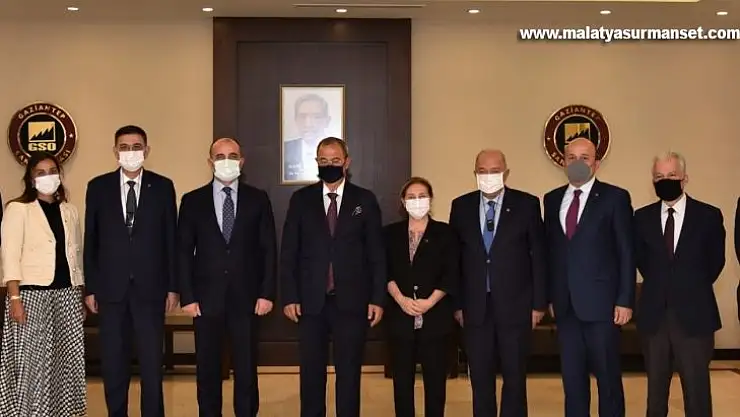 Gaziantep İl Emniyet Müdürü Mustafa Emre Başbuğ'dan GSO'ya ziyaret