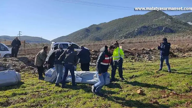Gaziantep'in köylerine yardımlar hız kesmeden devam ediyor