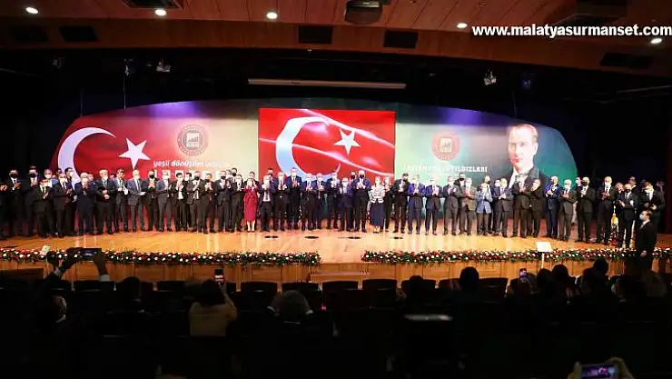 Gaziantep'in yıldızları ödül töreni