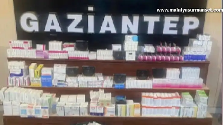 Gaziantep'te 19 bin 902 adet kaçak ilaç ele geçirildi