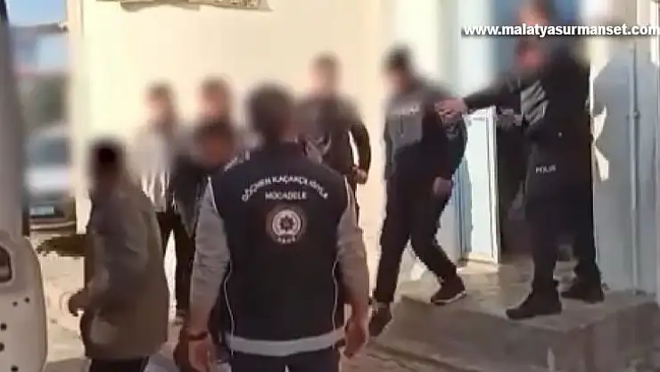 Gaziantep'te 22 düzensiz göçmen yakalandı