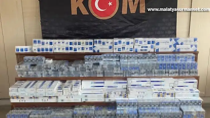 Gaziantep'te 3 bin 890 paket kaçak sigara ele geçirildi