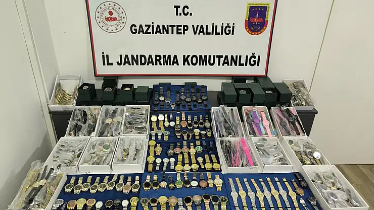 Gaziantep'te 3 milyon TL değerinde taklit ürün ele geçirildi