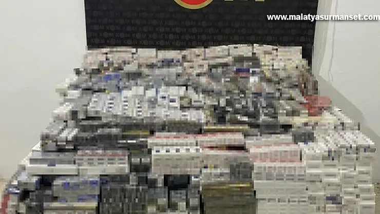 Gaziantep'te 30 bin paket kaçak sigara ele geçirildi