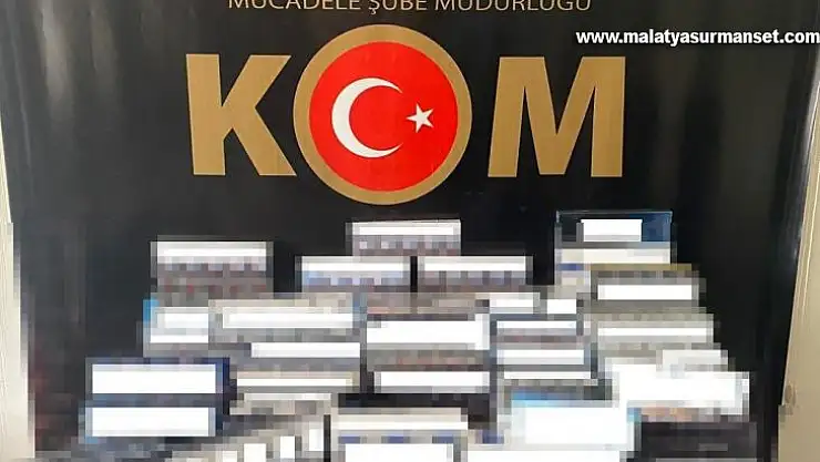 Gaziantep'te 5 bin 340 paket kaçak sigara ele geçirildi