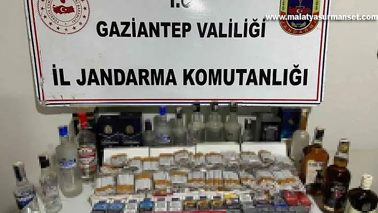 Gaziantep'te 50 litre kaçak alkol ele geçirildi
