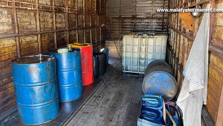 Gaziantep'te 600 litre kaçak akaryakıt ele geçirildi
