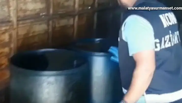Gaziantep'te bin 500 litre kaçak akaryakıt ele geçirildi