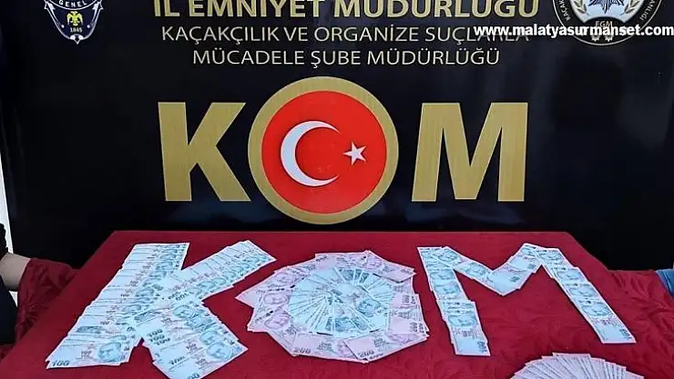 Gaziantep'te bin 81 adet sahte banknot ele geçirildi