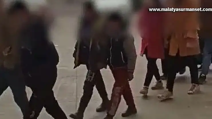 Gaziantep'te bir eve kaçak göçmen baskını