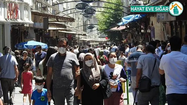 Gaziantep'te çarşılarda bayram yoğunluğu