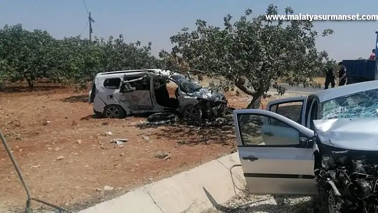 Gaziantep'te feci kaza