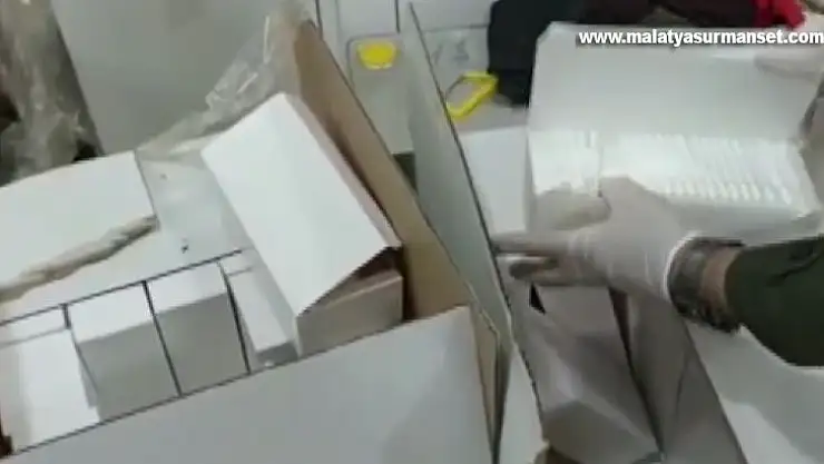 Gaziantep'te kaçak sigara operasyonu: 2 gözaltı