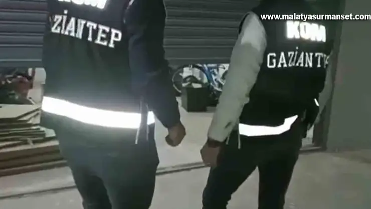 Gaziantep'te kaçak sigara operasyonu: 1 gözaltı
