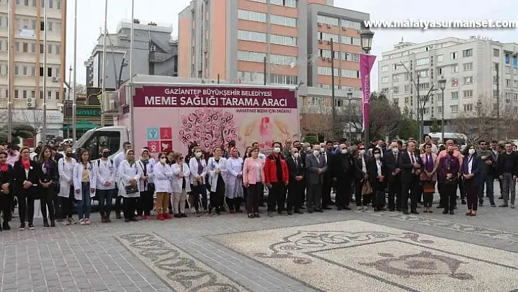 Gaziantep'te Kanser Haftası'nda bilinçlendiren etkinlik