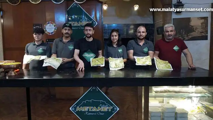 Gaziantep'te katmerciler Gastronomi Festivaline hazır
