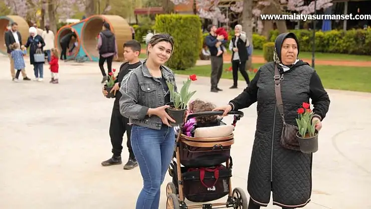 Gaziantep'te lale devri