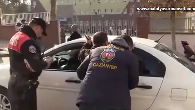 Gaziantep'te okul çevrelerinde huzur-güven uygulaması yapıldı