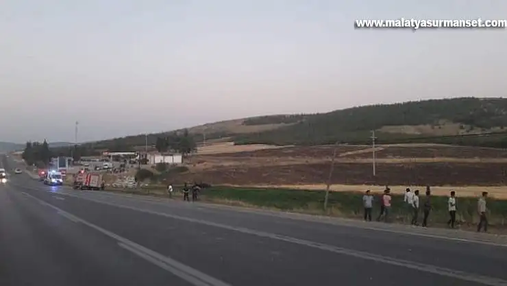 Gaziantep'te otomobil takla attı: 1 ölü