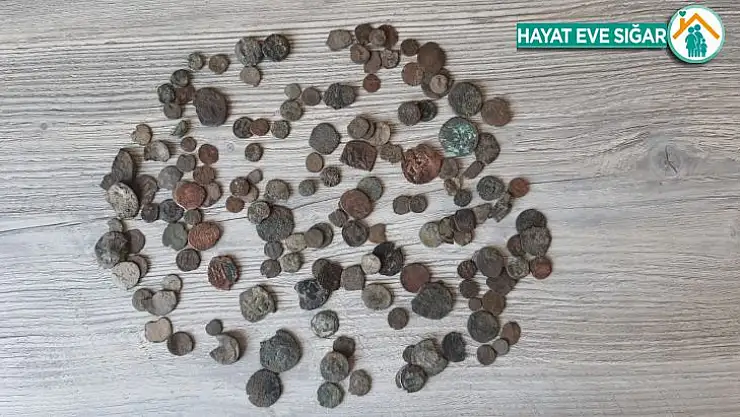 Gaziantep'te Roma ve Bizans dönemine ait 163 sikke ele geçirildi