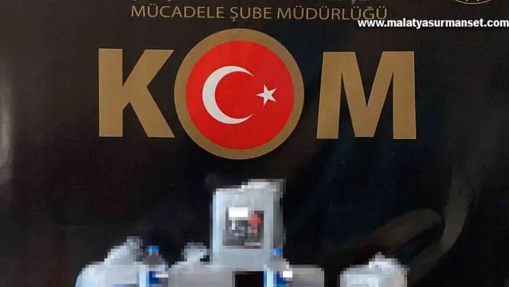 Gaziantep'te sahte alkol operasyonu: 2 gözaltı