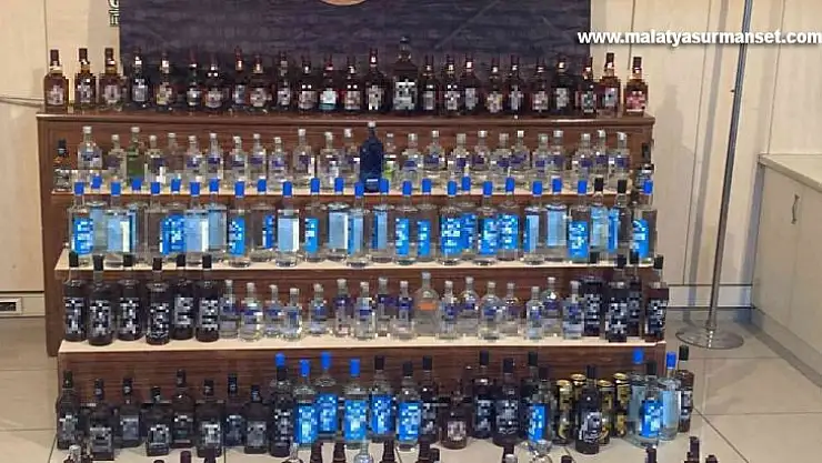 Gaziantep'te sahte içki operasyonu