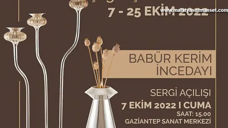 Gaziantep'te uygarlıkların izinde çağdaş tasarımlar sergisi