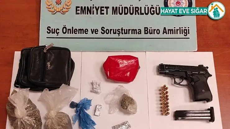 Gaziantep'te uyuşturucu operasyonu: 3 gözaltı