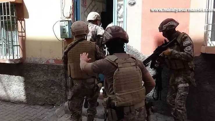 Gaziantep'te uyuşturucu operasyonu: 9 gözaltı