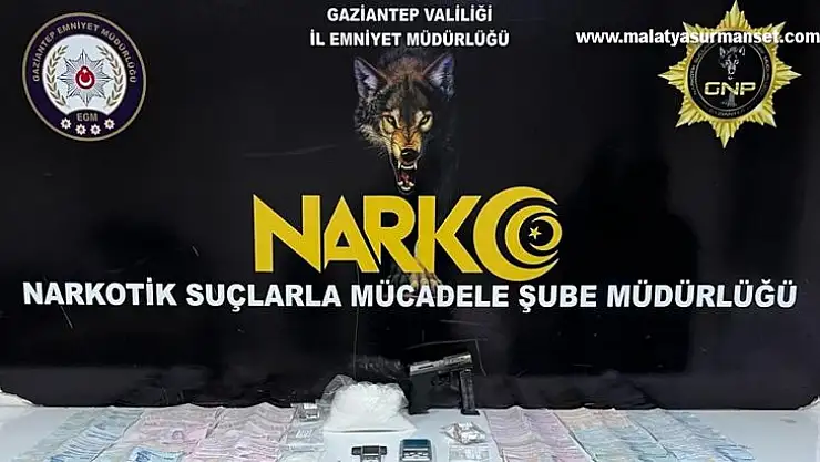 Gaziantep'te uyuşturucu operasyonu: 9 gözaltı
