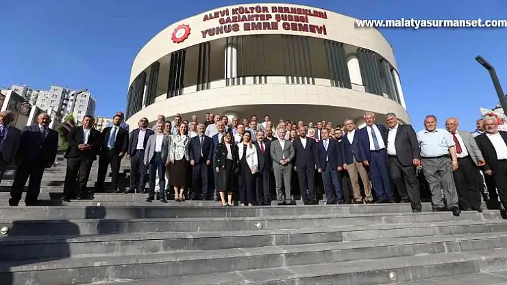 Gaziantep'te yeni yapılan cemevi hizmete açıldı
