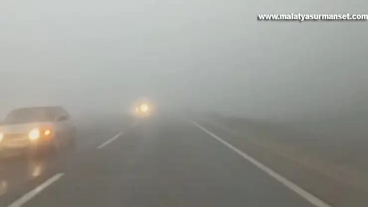 Gaziantep'te yoğun sis etkili oldu