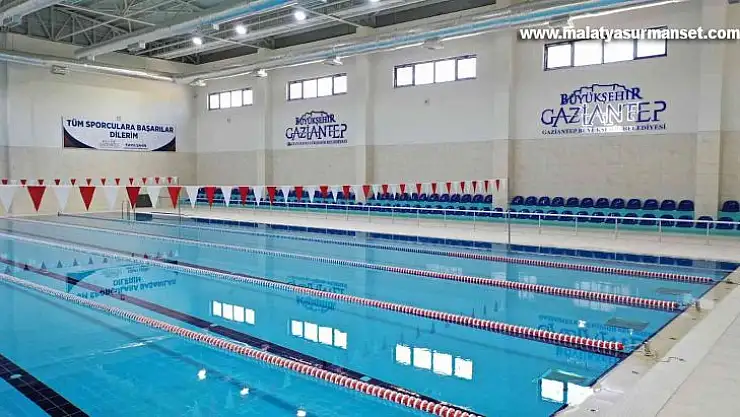 Gaziantep'teki spor salonu ve yüzme havuzlarından 147 bin kişi yararlandı