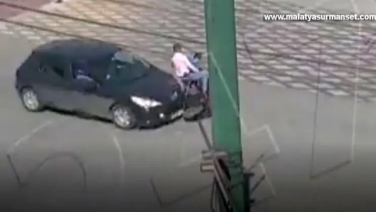 Gaziantep'teki trafik kazaları kameralara yansıdı