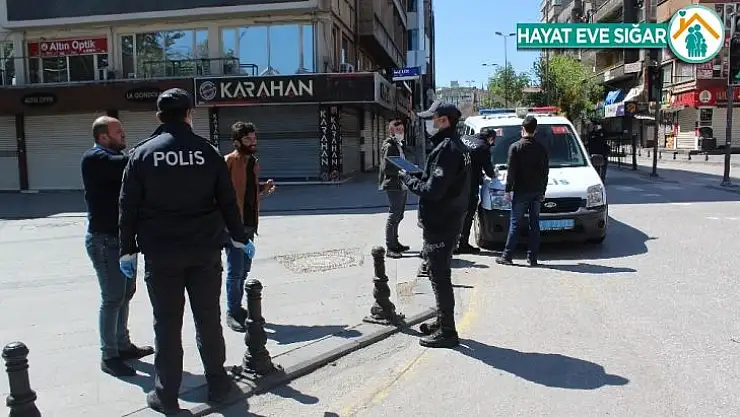 Gaziantep'te yasaklara uymayan 2 bin 261 kişiye ceza