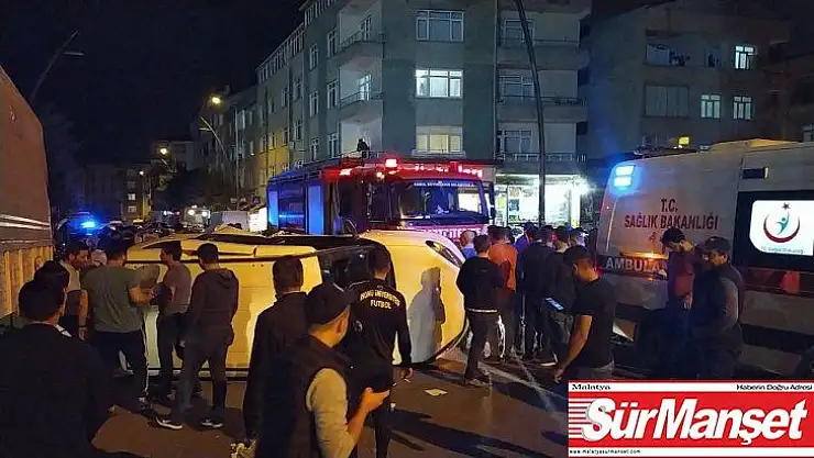 Gaziosmanpaşa'da iki araç çarpıştı 3 yaralı