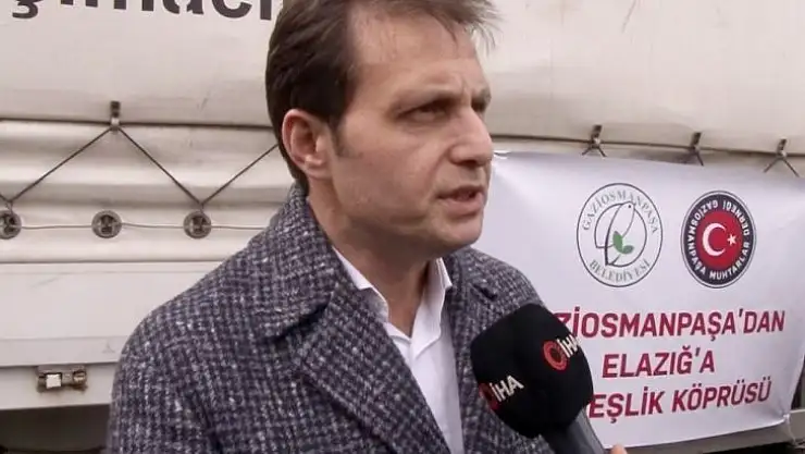 Gaziosmanpaşa'dan Elazığ'a yardım eli