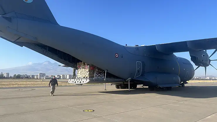 Gazze için hazırlanan 24 ton gıda malzemesi Ürdün'e ulaştırıldı