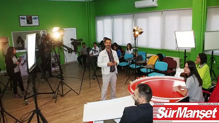 Geleceğin radyo ve televizyoncuları bu okulda yetişiyor