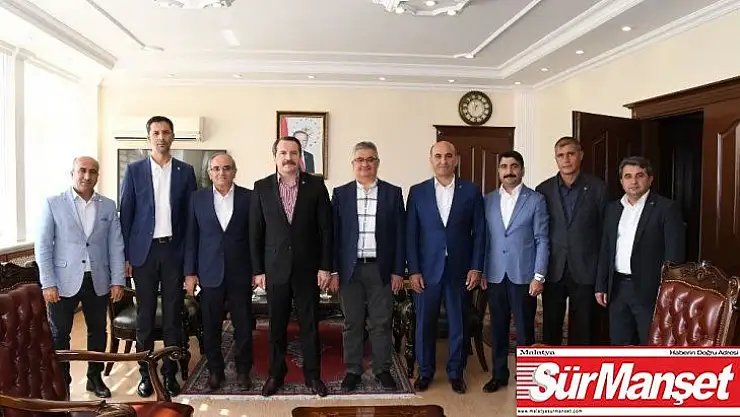 Genel Başkan Ali Yalçın'dan Vali Aykut Pekmez'e ziyaret