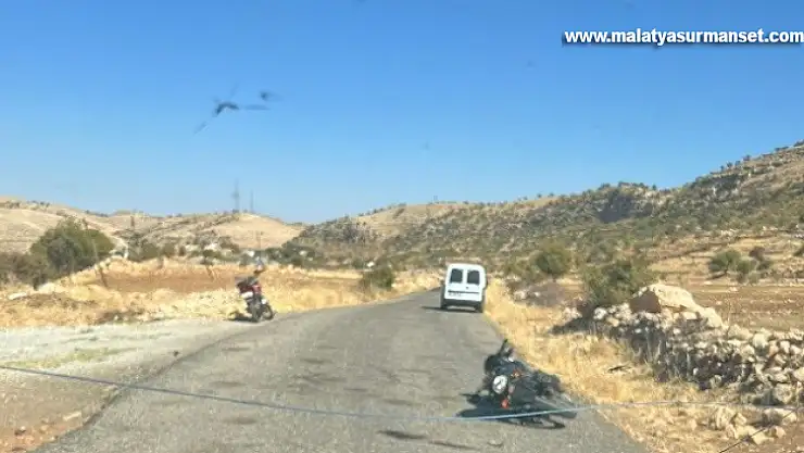 Gercüş'te motosiklet ile otomobil çarpıştı: 1 yaralı