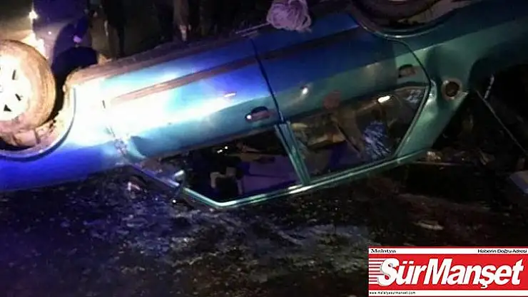 Giresun'da trafik kazası 4 yaralı
