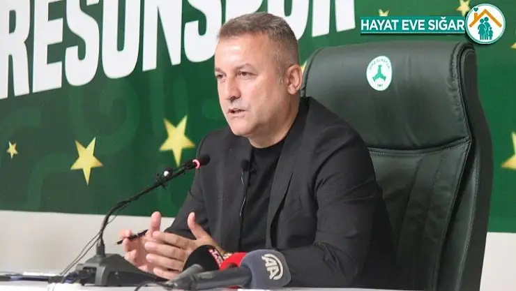 Giresunspor Başkanı Karaahmet: 'Giresunspor, Süper Lig'de yeni bir hikaye yazacak'