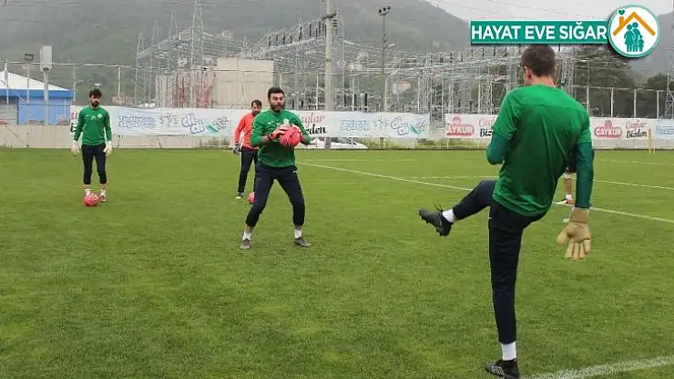 Giresunspor'da çalışmalar hız kesmeden devam ediyor