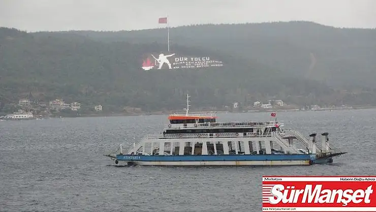 Gökçeada'ya bazı feribot seferleri iptal edildi
