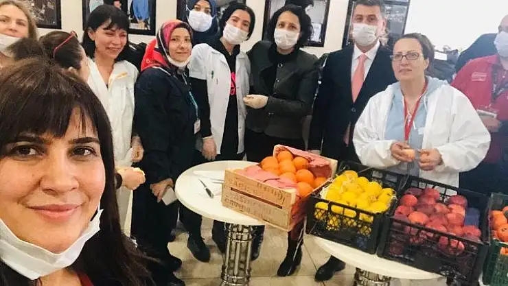 Gölbaşı Belediyesi sağlık çalışanlarını unutmadı