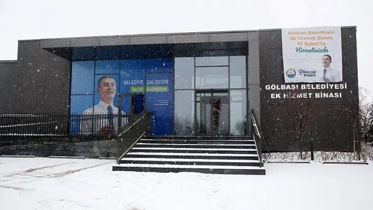 Gölbaşı'na yeni 'Ek Hizmet Binası'
